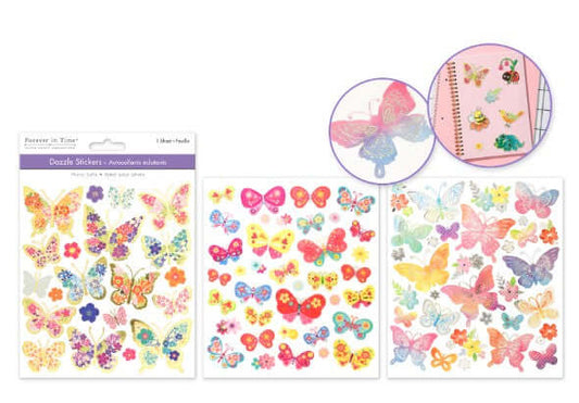 Stickers Butterfly Medley
