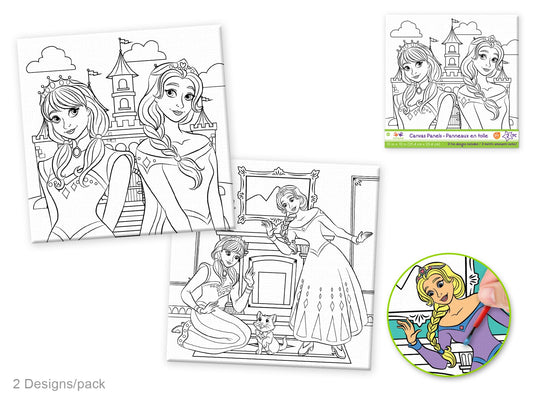 Canvas Princess Design [2 pcs]