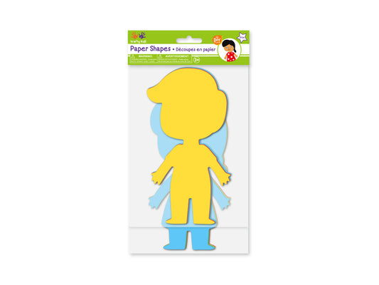 Paper Shapes Girl+Boy