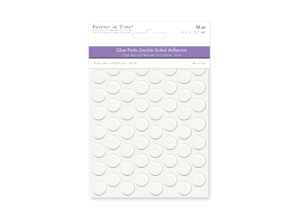 Glue Pads Clear Dots [pk-56]