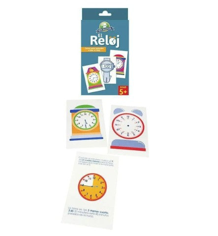 Flash Cards El Reloj