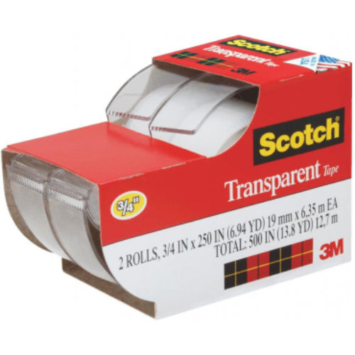 Tape Scotch 3/4 x 250" [pk-2]