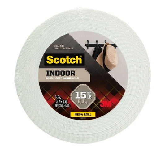 Indoor Mounting Tape 3/4" x 38 Yds