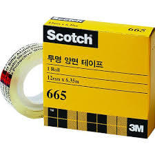 Tape 665 1/2" x 25 yds.
