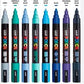 Posca Markers COOL Tones PC-5M [pk-8]