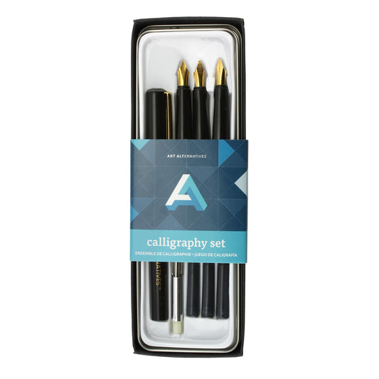 Calligraphy Set Tin