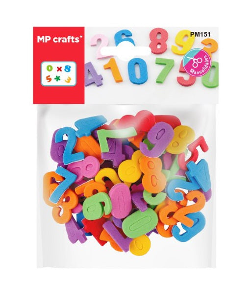 Foamies Stickers Numbers