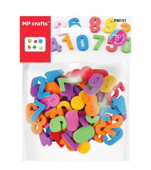 Foamies Stickers Numbers