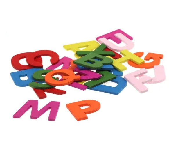 WOOD Color Letters