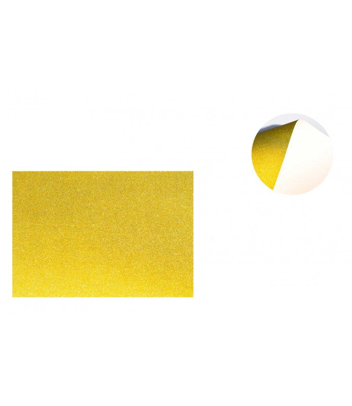Poster Board Gold w/Glitter