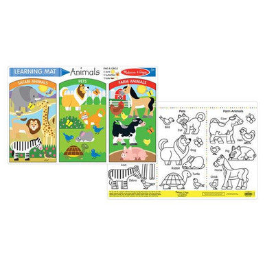 Learning Mat Animals