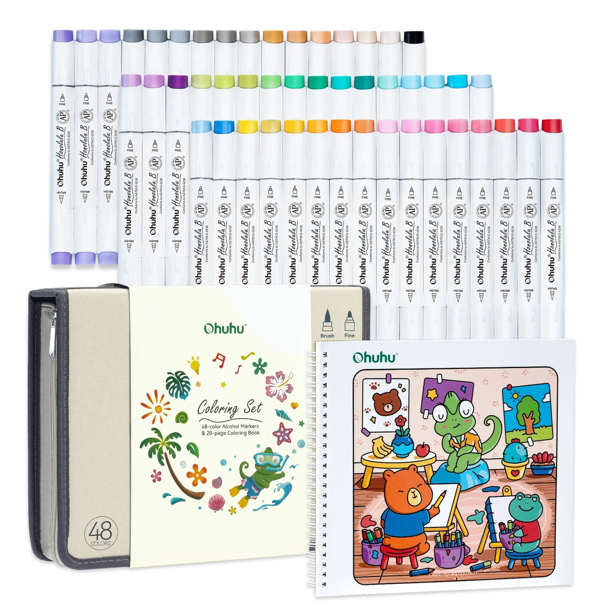 Ohuhu Coloring Gift Set