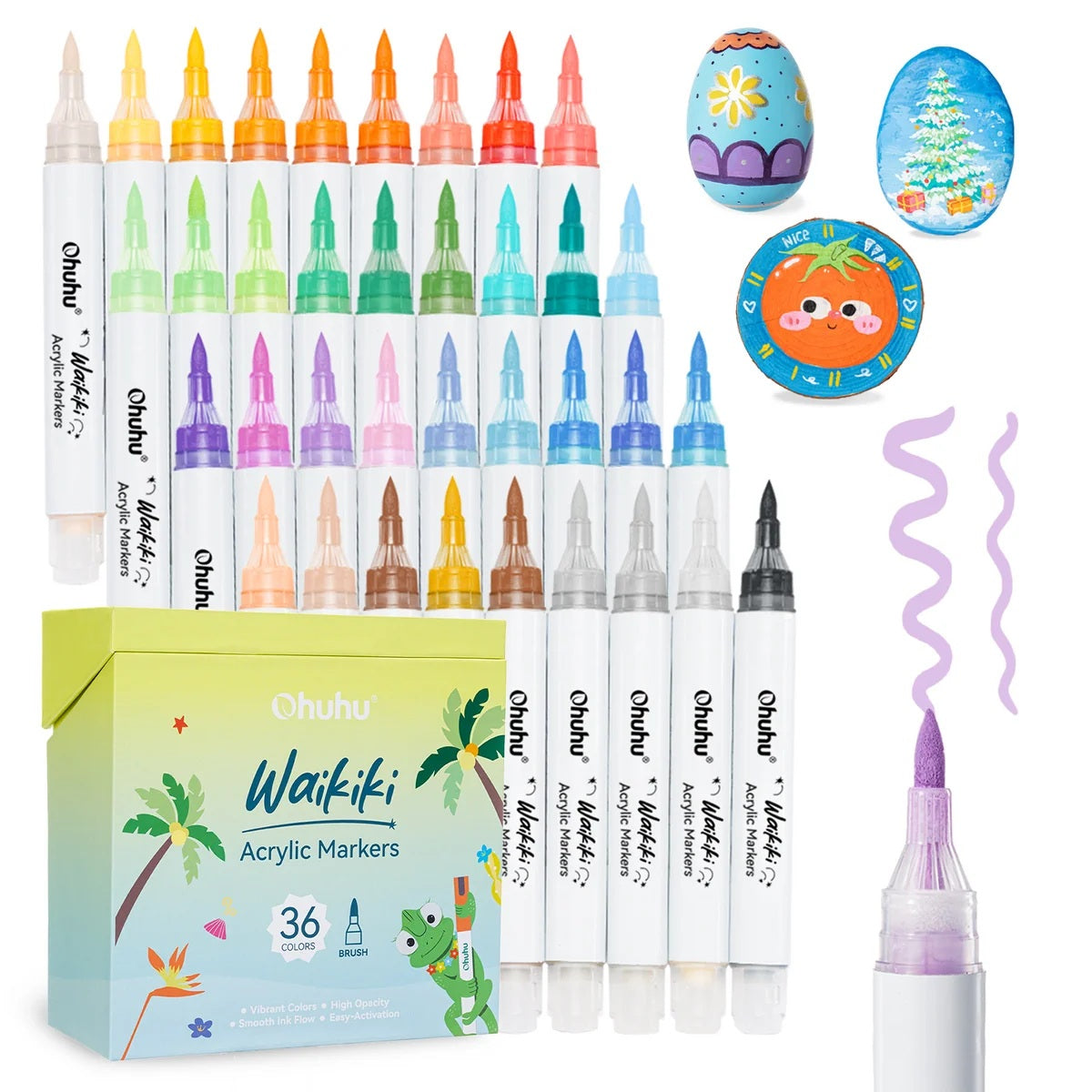 Waikiki Acrylic Markers [pk-36]