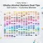 Alcohol Markers 320 Colors Chisel & Fine