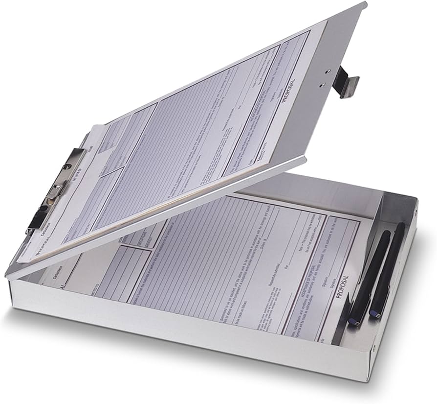 Clipboard Aluminium Forms Letter Size
