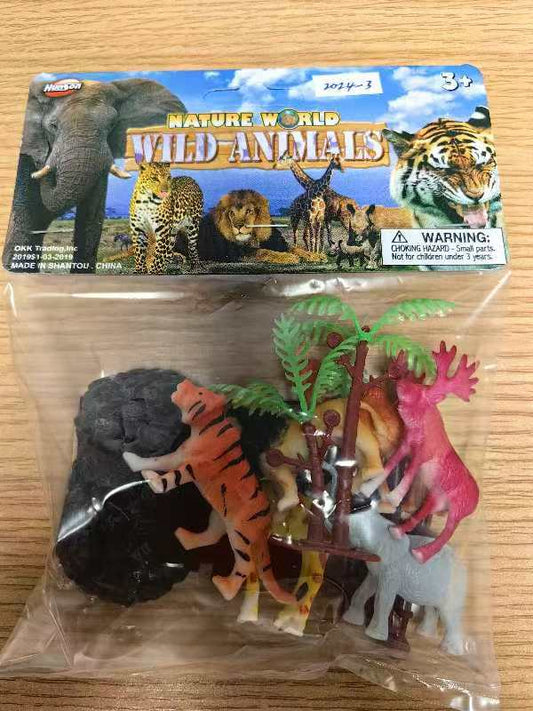 Toy Wild Animals Bag