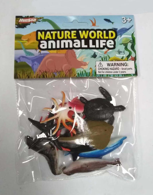 Plastic Toy Ocean Animals