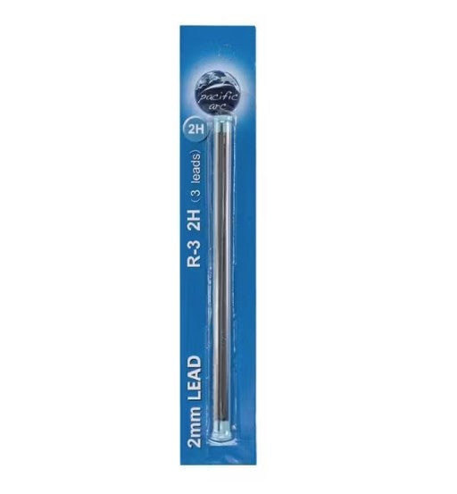 Lead Refill 2mm 2H [3 Pieces]
