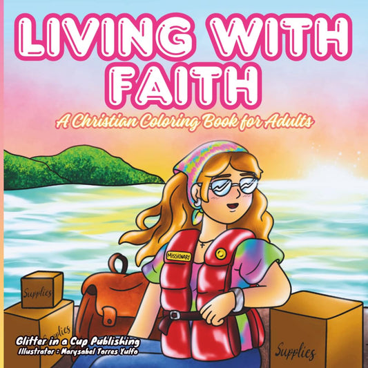 Coloring Book Living with faith