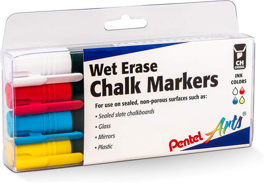 Wet Erase Chalk Markers [pk-4]