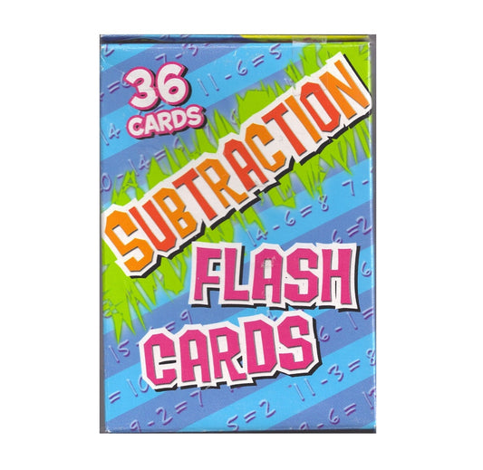 Flash Cards Subtraction