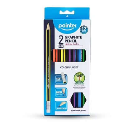 Pencil #2 Neon [pk-12]