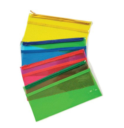 Pencil Pouch Plastic Mesh