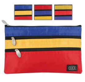 Pencil Case [3 zipper pockets]