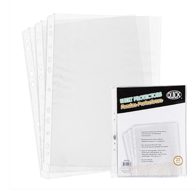 Sheet Protectors [pk-25]