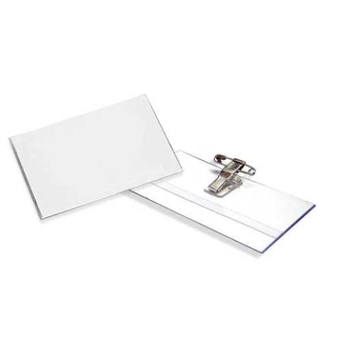 Name Badge Pin & Clip [bx-50]
