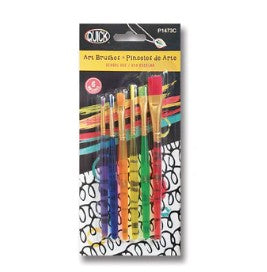 Art Brushes Plastic Handle [pk-6]