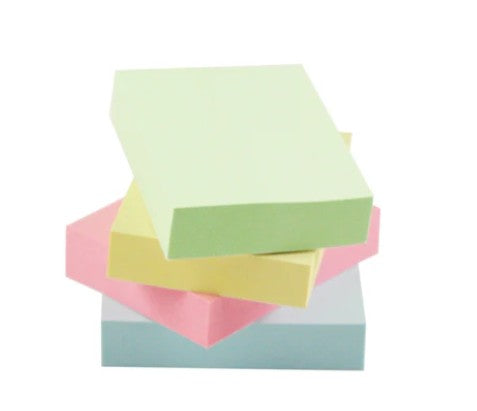 Sticky Notes 1 ½" x 2” Pastel [pk-12]