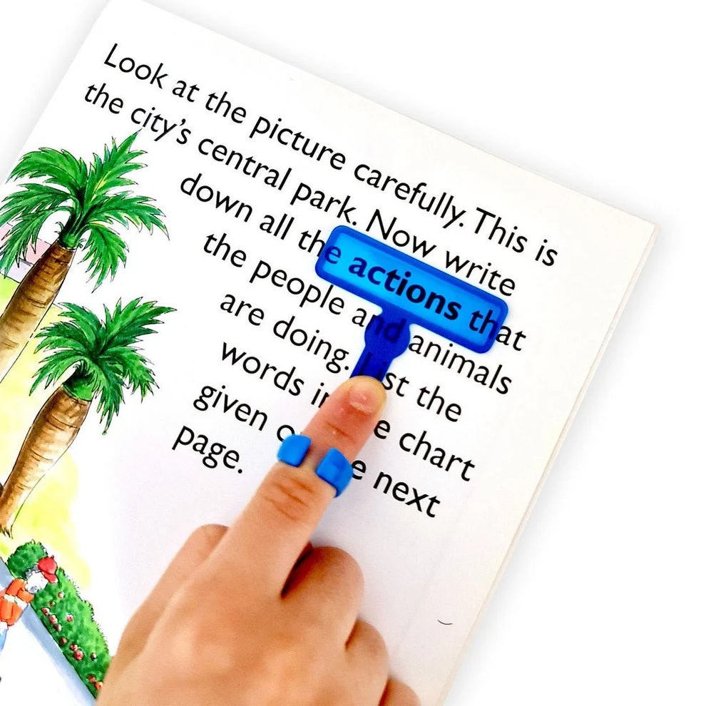 Guided reading tools Dyslexia [4pcs]