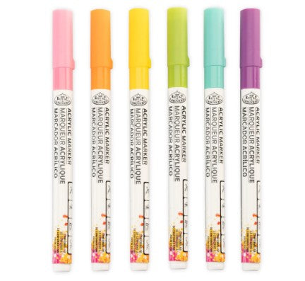 Acrylic Markers Jewel [pk-12]