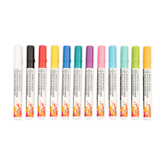 Acrylic Markers Primary [pk-12]