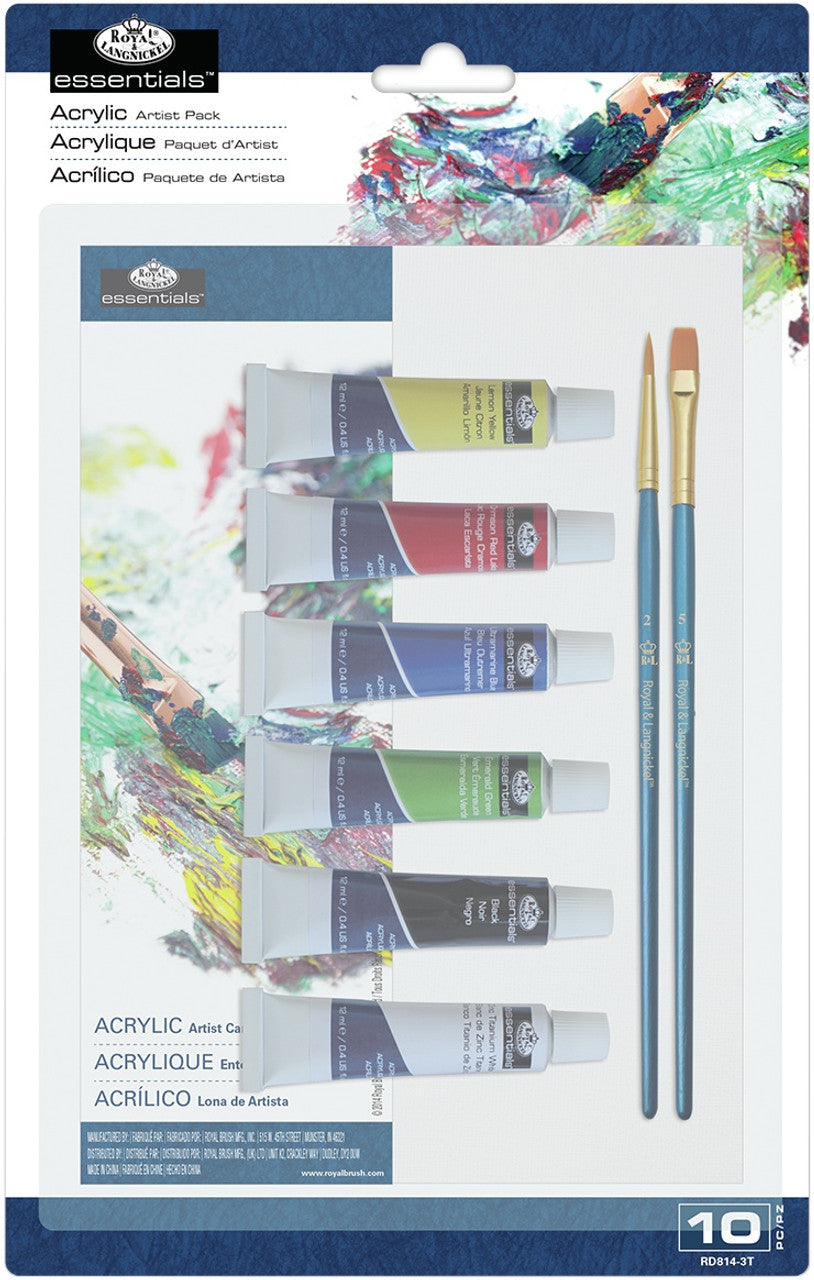 Acrylic Painting Set w/ Canvas
