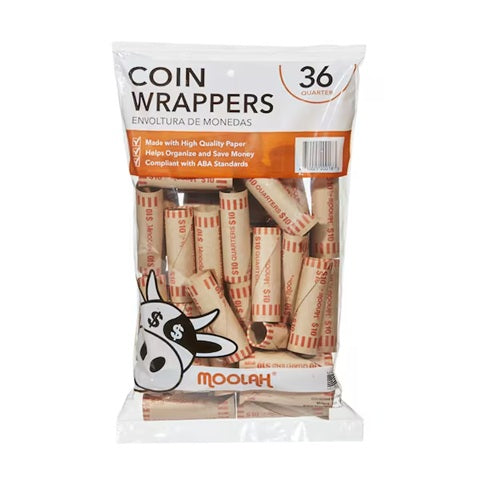 Coin Wrappers Quarters