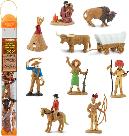 Figurines Wild West Tube