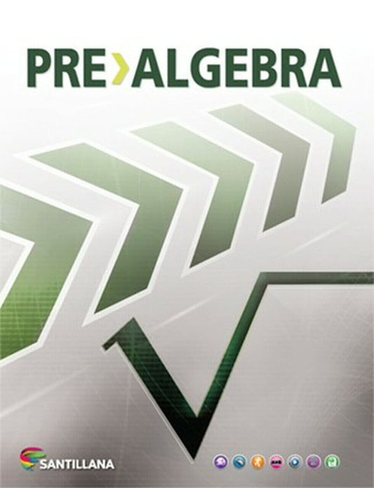 Pre-Algebra (Inglés)