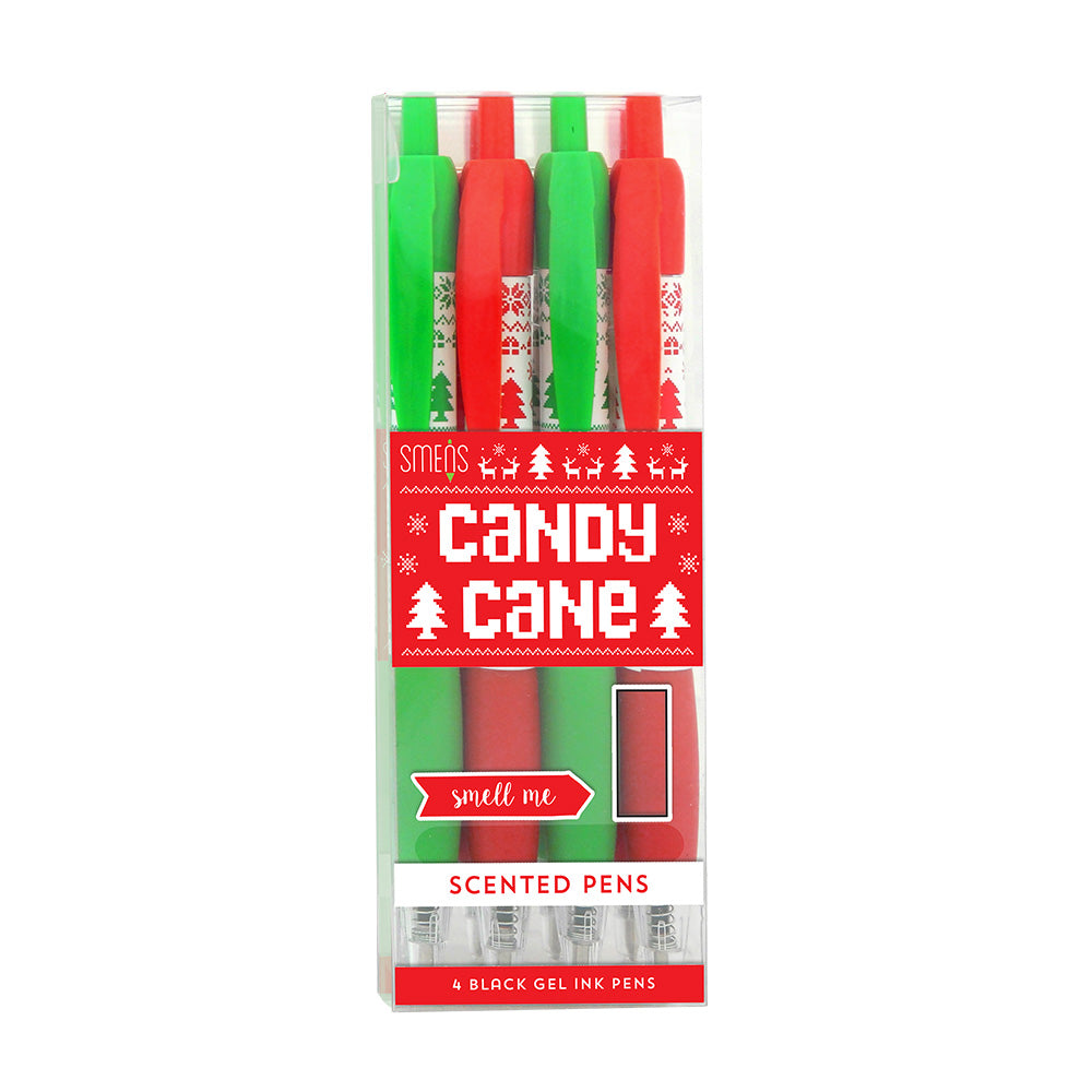 Xmas Pen Candy Cane [pk-4]