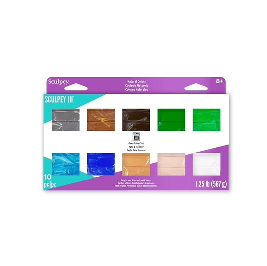 Sculpey III Naturals Pack