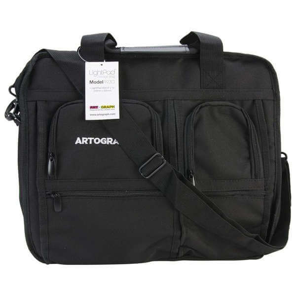 Bag Medium Black [16" W x 13.5" D x 2" H]
