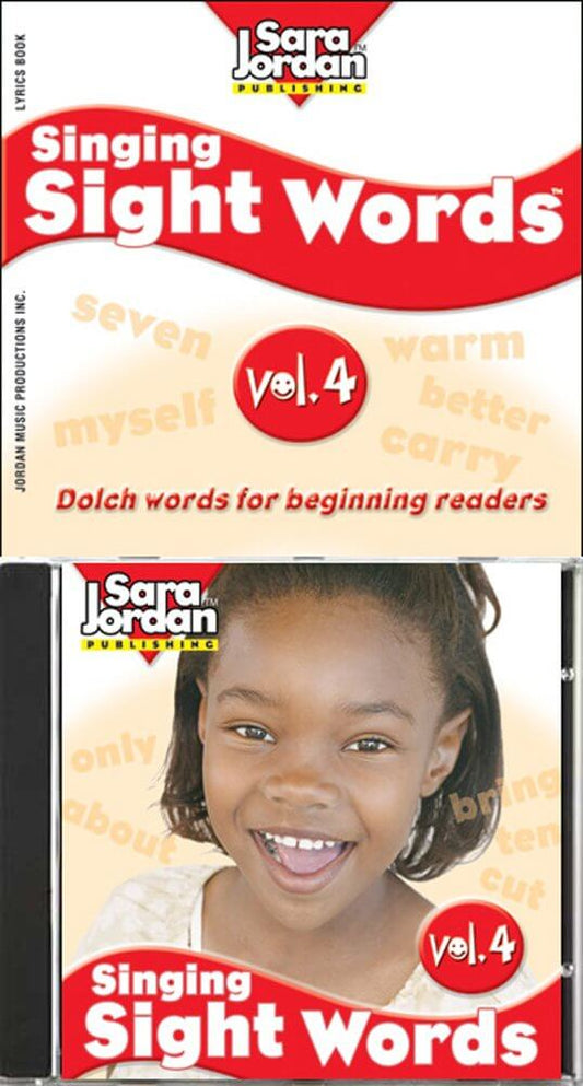 CD Singing Sight Words Vol. 4