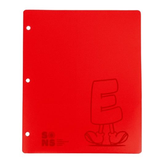 Folders Twin Pocket Red