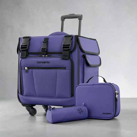 Bulto samsonite violeta