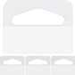 Hang Tabs Clear 1.6" x 1.2" [pk-500]