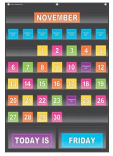 Calendar Pocket Chart