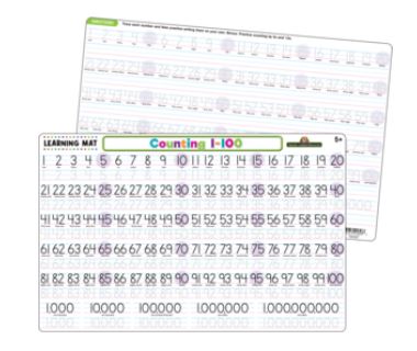Placemat Numbers 1-100