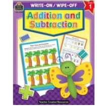 Book Wipe-Off Add & Subtraction