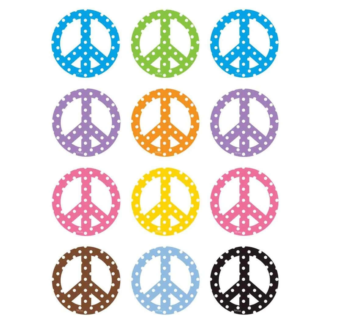 Accents Peace Signs [pk-36]